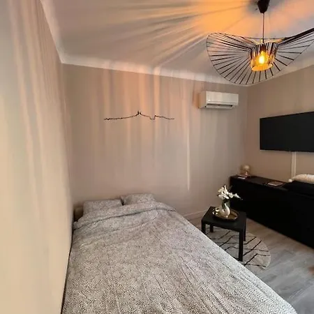 Apartment T1 Climatise En Centre / Paradis *